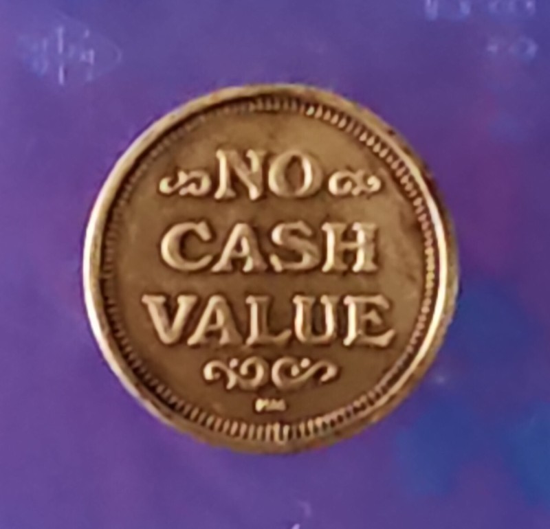 NO CASH VALUE EAGLE TOKEN.   🌋.