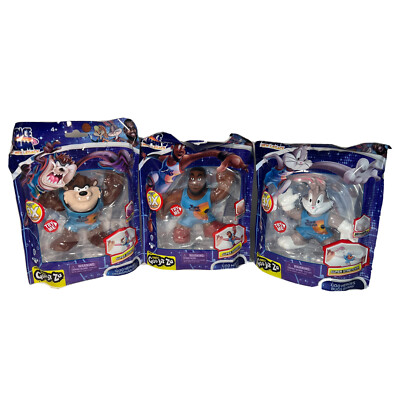 NEW Lot Of 3 Heroes Of Goo Jit Zu Space Jam 2 A New Legacy LEBRON, BUGS, TAZ