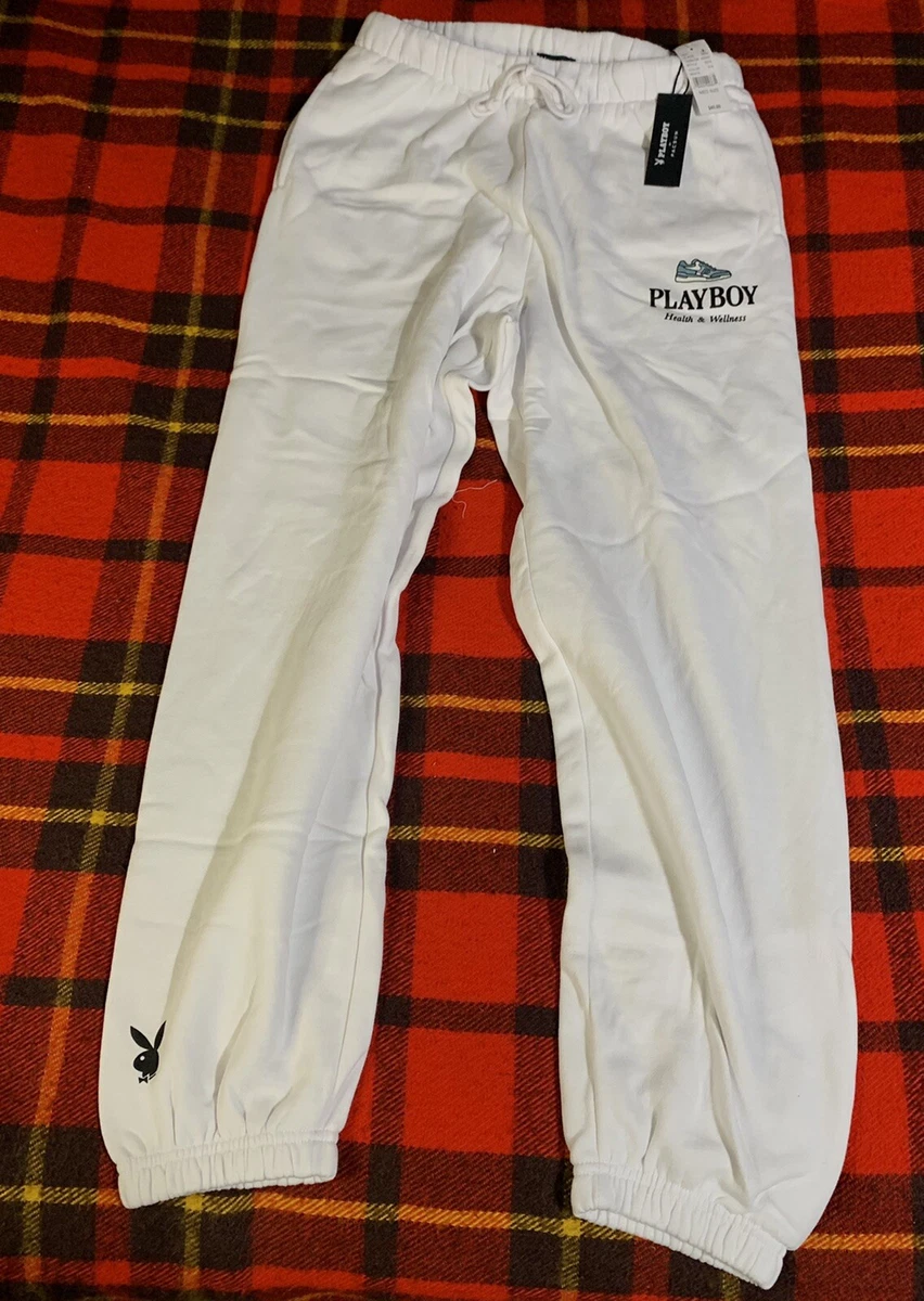 Playboy sweatpants mens clearance