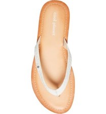 PLANET TAN MULTI NUDE MULTI Flip Flop Women 7 US