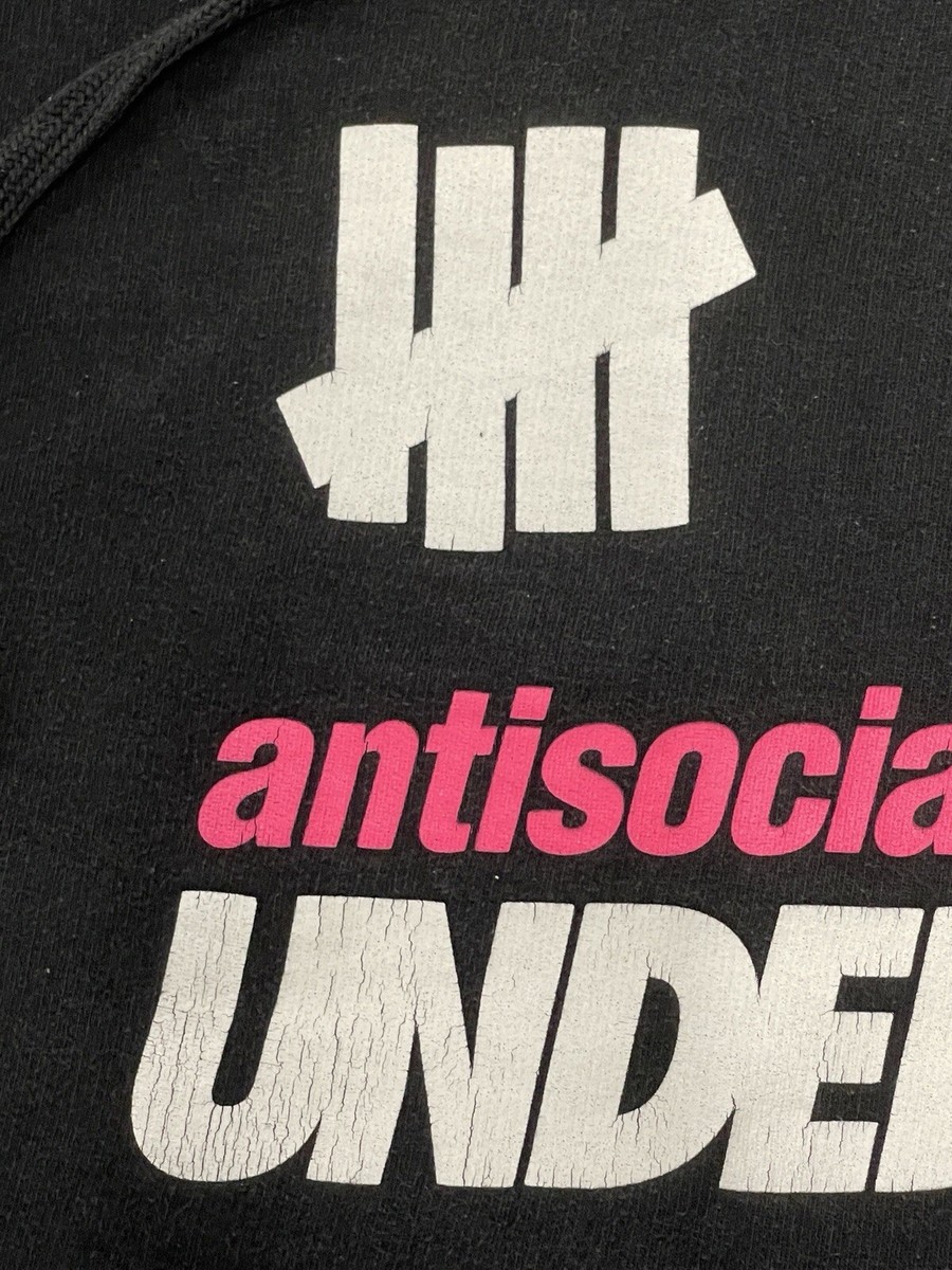 人気話題コラボ！ASSC X UNDFTD X F1 Black Hoodie ASSC X UNDFTD X F1® - Black Hoodie Medium Anti Social Social