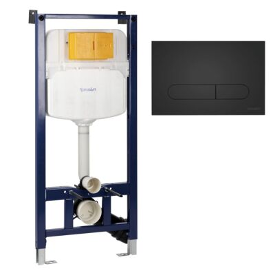 Duravit Durasystem WC-Element Basic WD1029000000 mit Betätigungsplatte Beta 100 