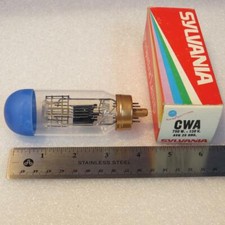 Sylvania CWA 750W 120V Projector Bulb Projection Lamp Blue Top AVG 25hrs madeUSA