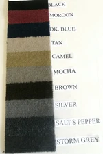 Automotive Carpet cut pile (By the yard) 72 inches wide color black 