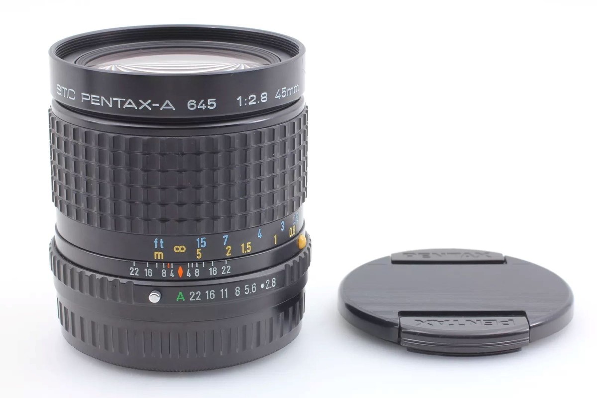 ★美品★ペンタックス smc PENTAX-FA 645 45mm F2.8 smc PENTAX-FA645 45mmF2.8 / 広角レンズ / 645マウントレンズ