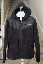 The North Face Girls Black Oso Hoodie Jacket Full Zip Size 10-12