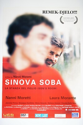 LA STANZA DEL FIGLIO THE SON'S ROOM Original CRO movie poster 2001 NANNI MORETTI