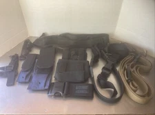 Tactical Belts & Accessories Lot Of 10. Mag Holders, Ammo Pouch,Misc. Pieces