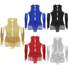 Lyrical Women Ladies Ballet Dress Leotard Skate Gymnastics Unitard Dancewear