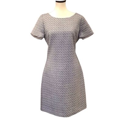 knee length dresses for ladies Donna Karan Women's Tweed Sheath Midi Dress - Black