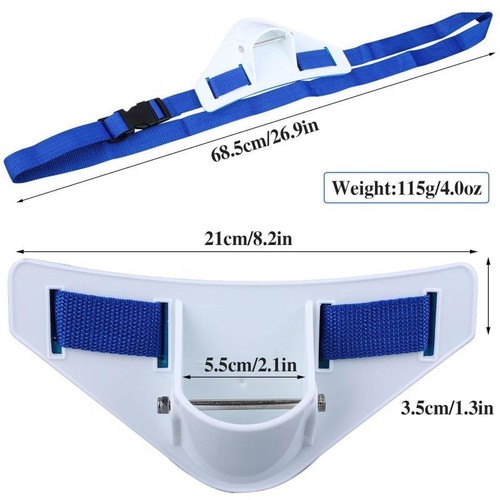 Waist Belt Shoulder Harness Offshore Stand up Accs Rod Holder Fishing Vest - Picture 10 of 10