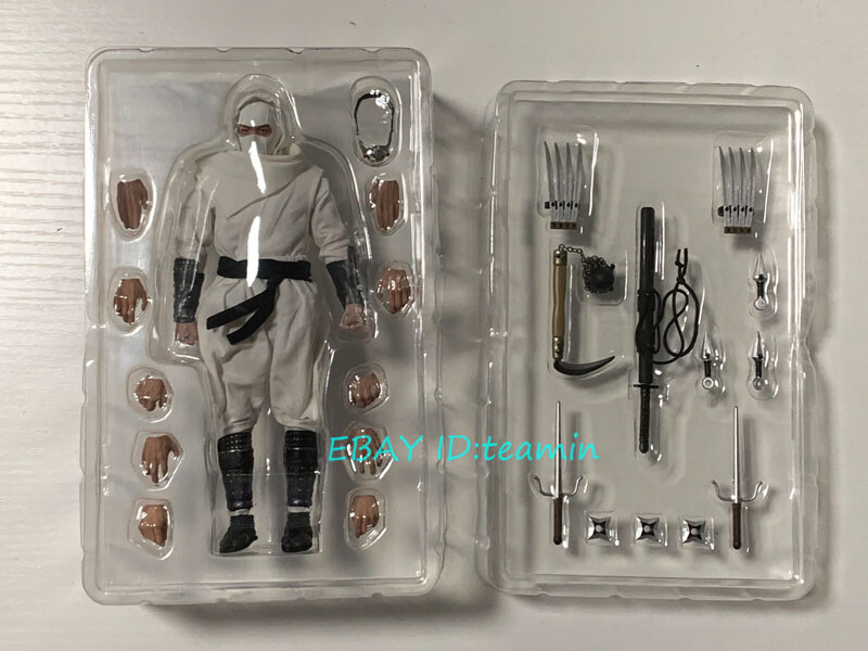 6inch+×VTOYS SHADOW NINJA  白 VTOYS X 6INCH Shadow Ninja White Ver. 1/12 Scale Collectible