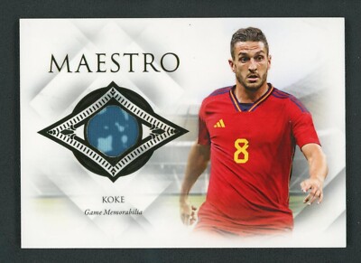 2023 KOKE 18/25 JERSEY FUTERA UNIQUE MAESTRO GAME MEMORABILIA