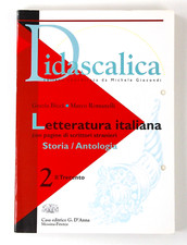 Didascalica Letteratura Italia Storia Antologia Volume 2 M. Giocondi G. D'Anna