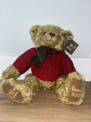 HARRODS 2005 20th Anniversary Large teddy bear | eBay UK