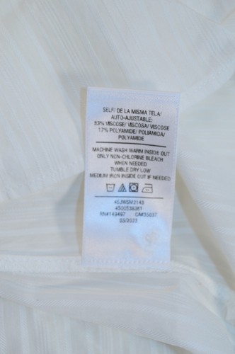 NWT Joes's The Haley Button Up White Blouse Shirt Size Medium - Picture 5 of 5