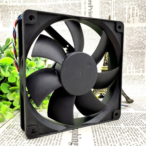 1pc ADDA AD1212MX-A7BGL 12V 0.33A 12025 12CM 4-wire Double Ball Cooling Fan - Picture 5 of 5