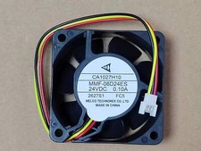 Mitsubishi inverter cooling fan CA1027H10 MMF-06D24ES-FC5 DC24V 0.10A 6025