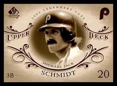 Mike Schmidt 2005 SP Legendary Cuts #55 HOF Philadelphia Phillies Mint