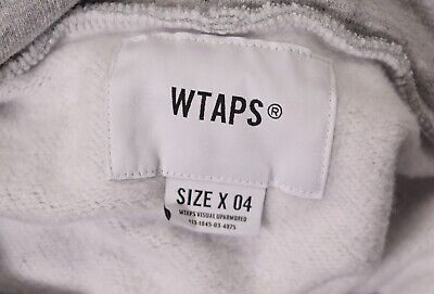 WTAPS Mens Sweatshirt Hoodie Fleece Size X 04 Gray | eBay WTAPS Mens Sweatshirt Hoodie Fleece Size X 04 Gray | eBay