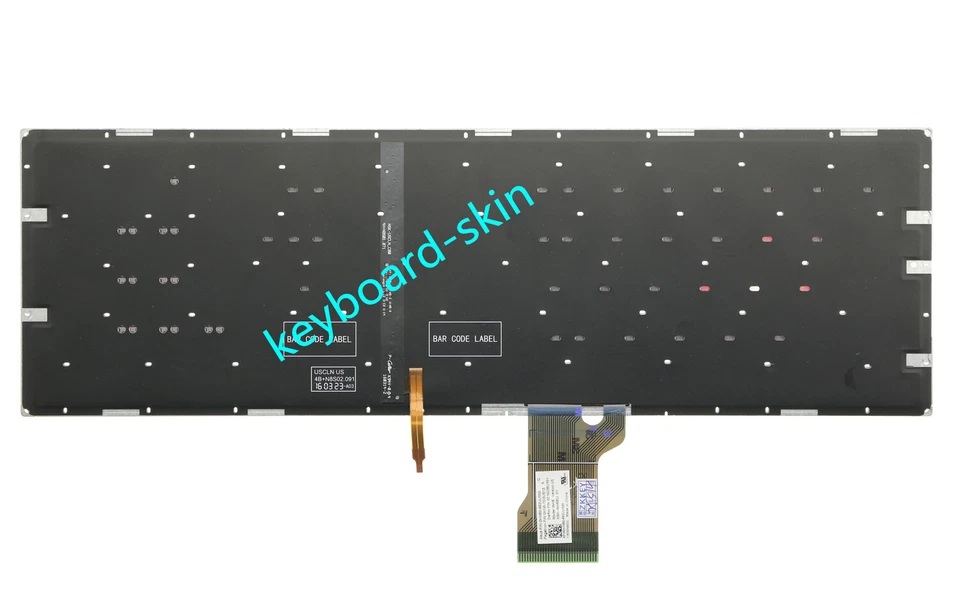 Teclado retroiluminado para ASUS GL702 GL502VM 9Z.N8SBU.C01 9Z.N8SB.C1D 0KN0-TD1US13 EE. UU. Foto 3 de 4