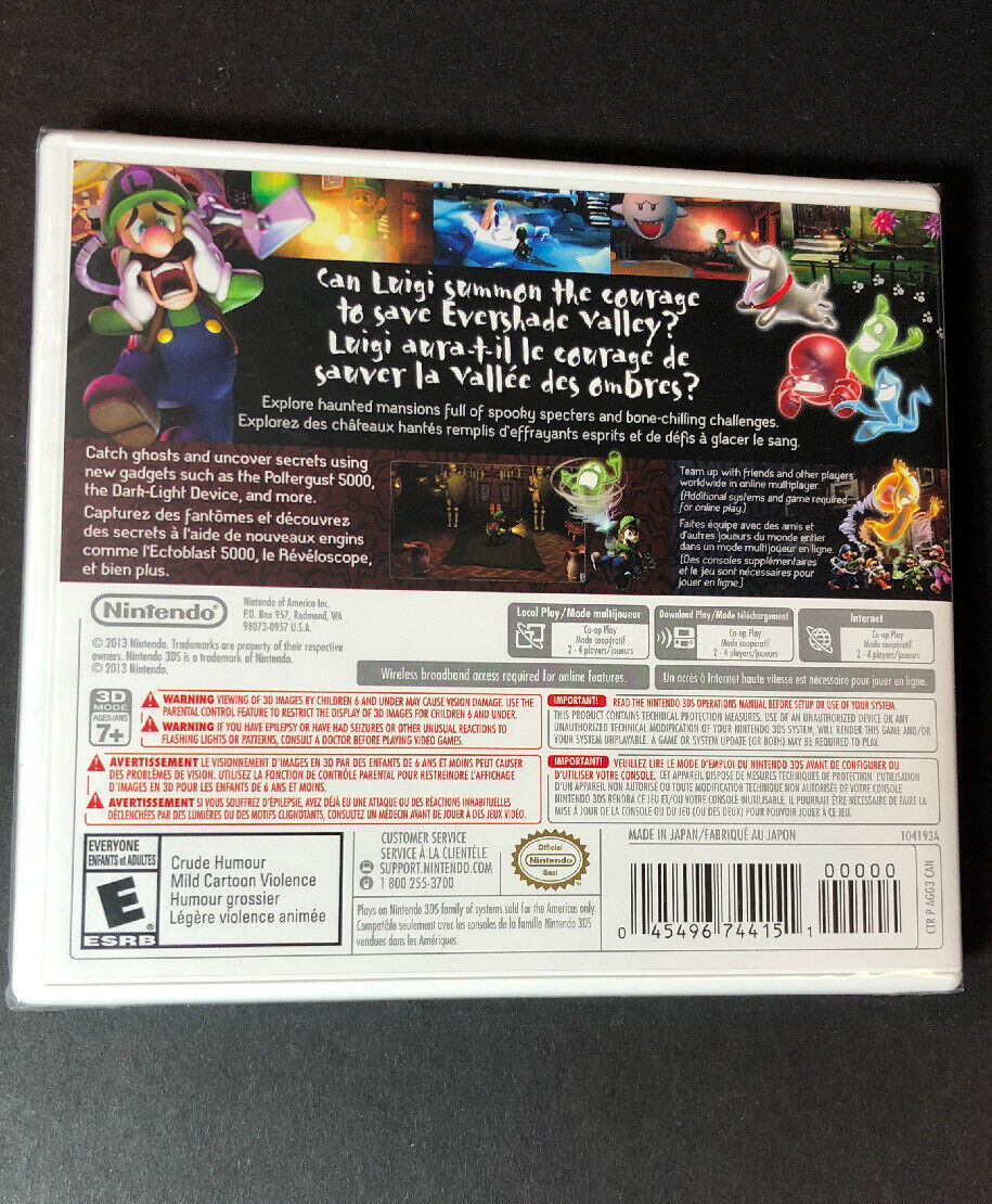 Nintendo Selects: Luigi's Mansion: Dark Moon - Nintendo 3DS