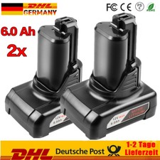 6,0 Ah Akku Für Bosch Professional GBA 12V 10,8V 2607337302 1600Z0002Y BAT420 DE