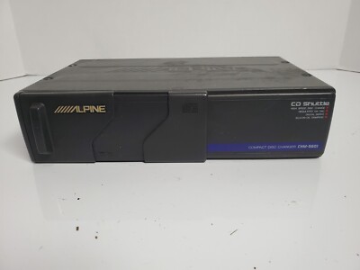 UNTESTED Alpine CHM-S651RF 6 CD Changer System CHM-S601 1996 AS-IS
