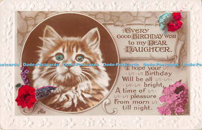 R550574 Every Good Birthday Wish to My Dear Daughter Katze RP