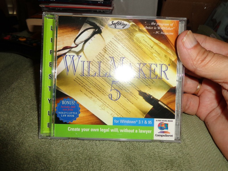 will maker 5 cd compuserve for windows 3.1 and 95