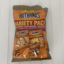 HotHands Variety Pack (5)Hand Warmers (5) Super Warmers (3)Toe Warmer Exp 1/2027