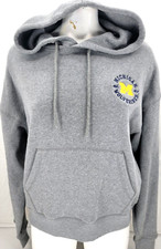 NEW Michigan Wolverines Champion Gray Hoodie Hooded Sweatshirt Women's M