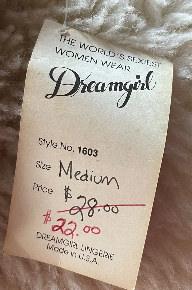 Lencería Dreamgirl vintage peluche talla M negro malla azul terciopelo con aros sujetador tazas Foto 3 de 4