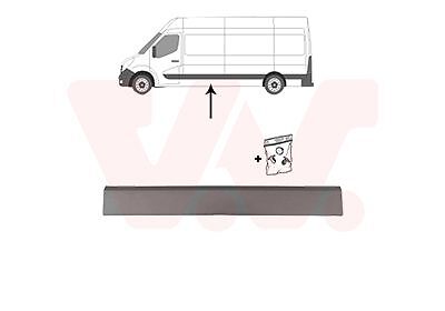 VAN Wezel 3799423 Zier-/Schutzleiste, Seitenwand Passend FüR Nissan Opel-image