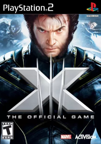 X-Men X The Official Game Sony PlayStation 2 CIB Complete Manual Good Wolverine