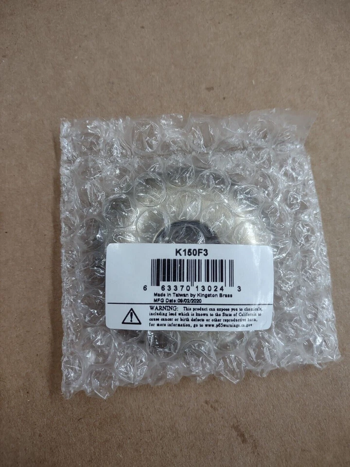 Brazo de ducha Kingston Brass K150K3 Trimscape 6" con brida latón antiguo Foto 3 de 3