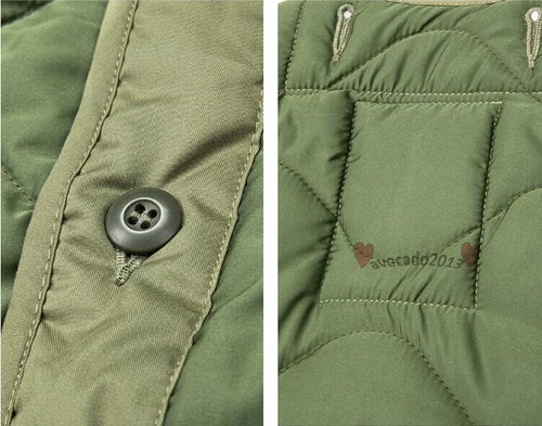 Chaqueta Forradora Red Tornado M-65 Invierno Para Hombre Abrigo Acolchado Verde Ejército - Imagen 14 de 19
