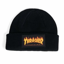 Thrasher Magazine Logo Sherpa Beanie 