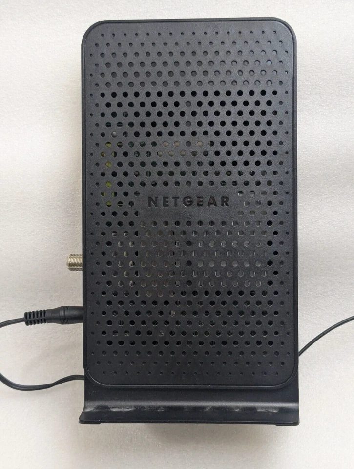 NETGEAR N600 C3700 Wireless WIFI DOCSYS 3.0 Cable Modem Router + Power Cable - Image 2 of 4