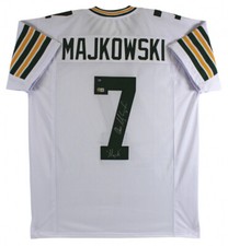 Don Majkowski Signed Green Bay Packers Jersey Inscribed 