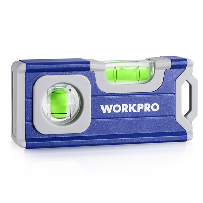 4-1/2 Inch Mini Level Tool, Magnetic Level with 2 Different Bubbles 90°/180°