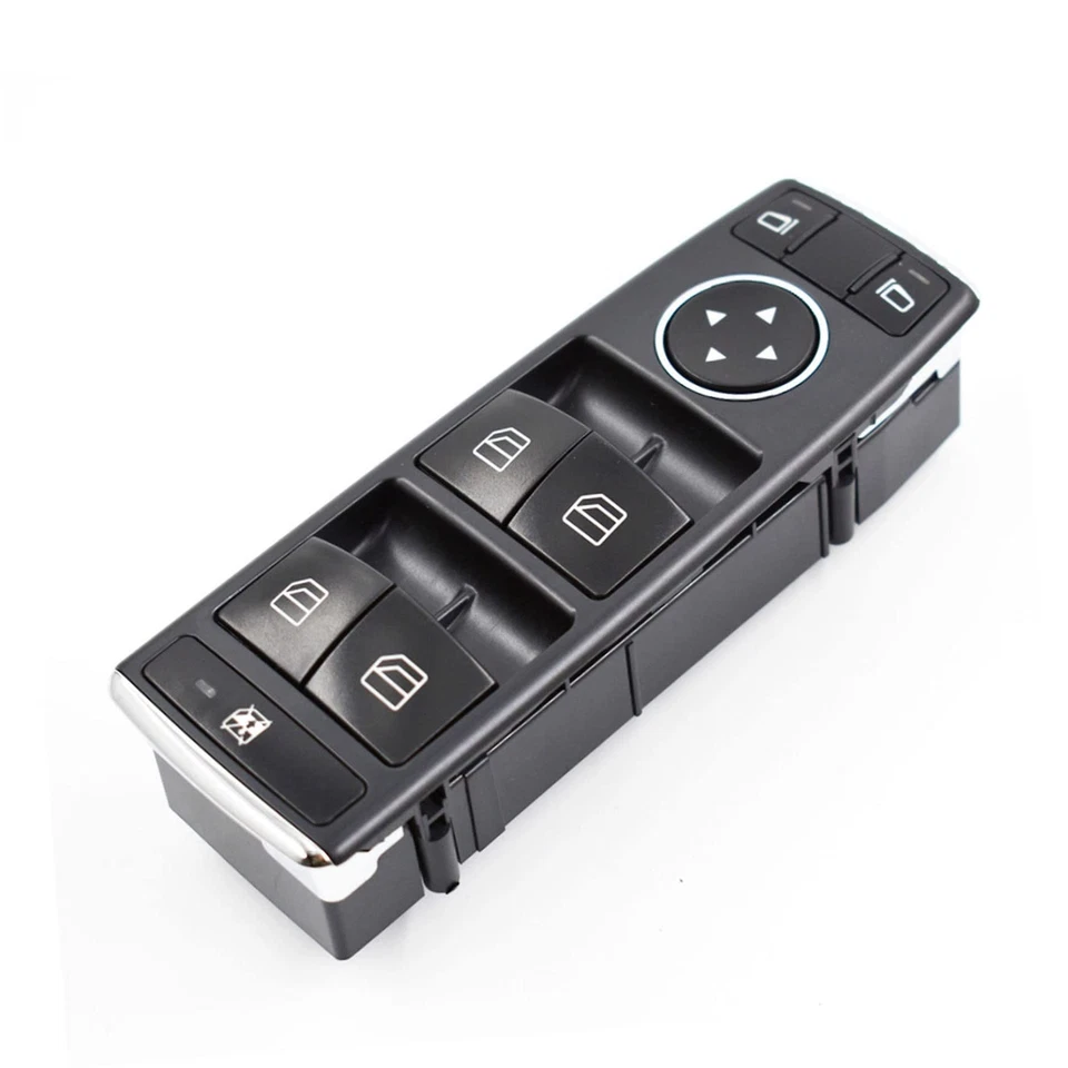 Driver Window Switch Control for 2010 2011 Mercedes Benz E500 E63 AMG Orange LED Foto 3 de 4