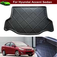 Car Mat Cargo Liner Trunk Cargo Tray Mat for Hyundai Accent Sedan 2011-2026