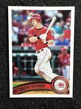 DREW STUBBS #349 2011 Topps Baseball QTY Cincinnati Reds
