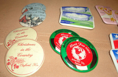 Arts Festival 37+ Button Lot~1989-2013~Kansas~Prairie Fest~River Valley~Hoe Down - Picture 2 of 7