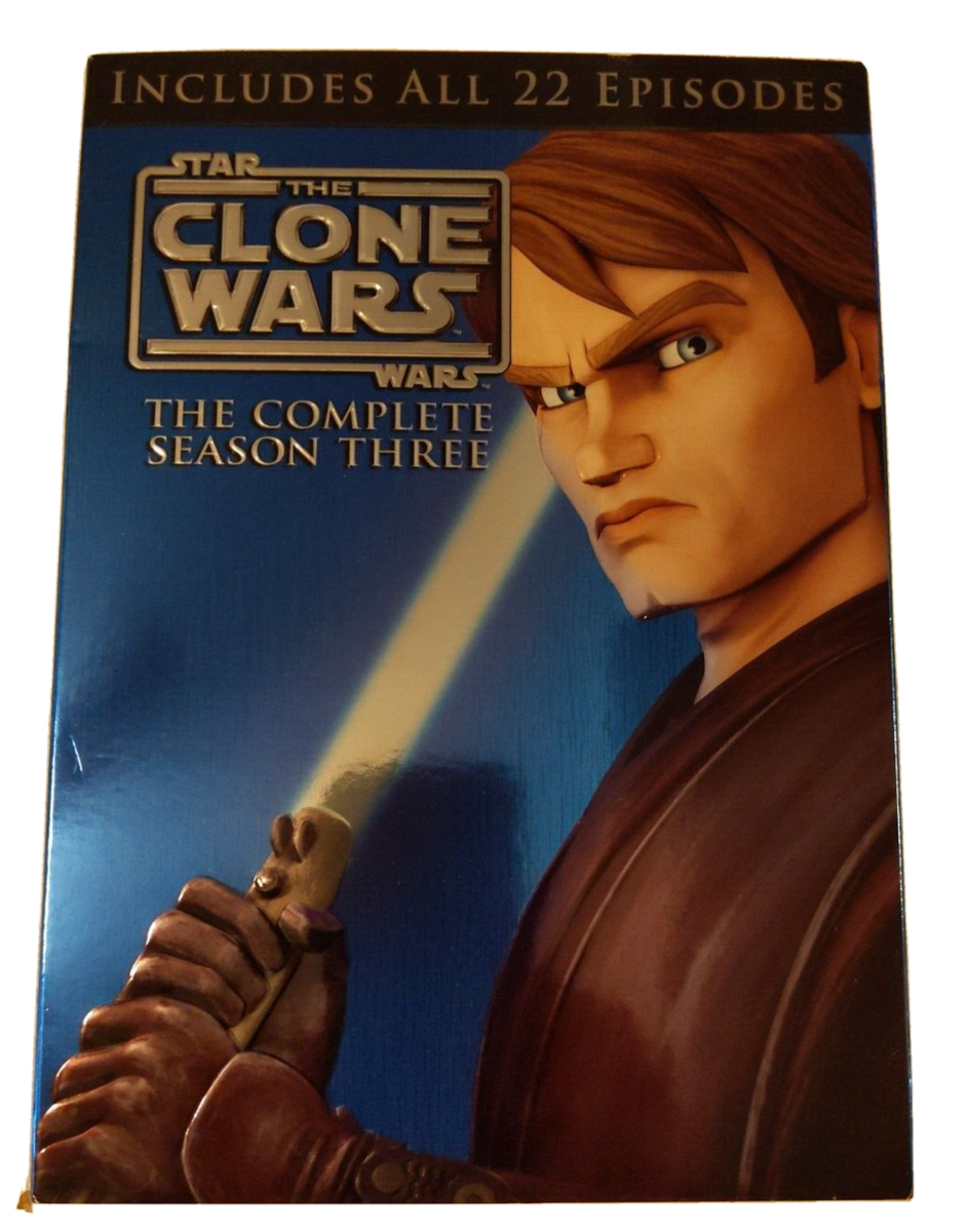 Star Wars: DVD The Clone Wars: the Complete Season disc set - Main Image