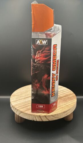 JAZWEARS AEW GAMESTOP EXCLUSIVE STREET FIGHTER KENNY OMEGA AS AKUMA - Picture 2 of 6