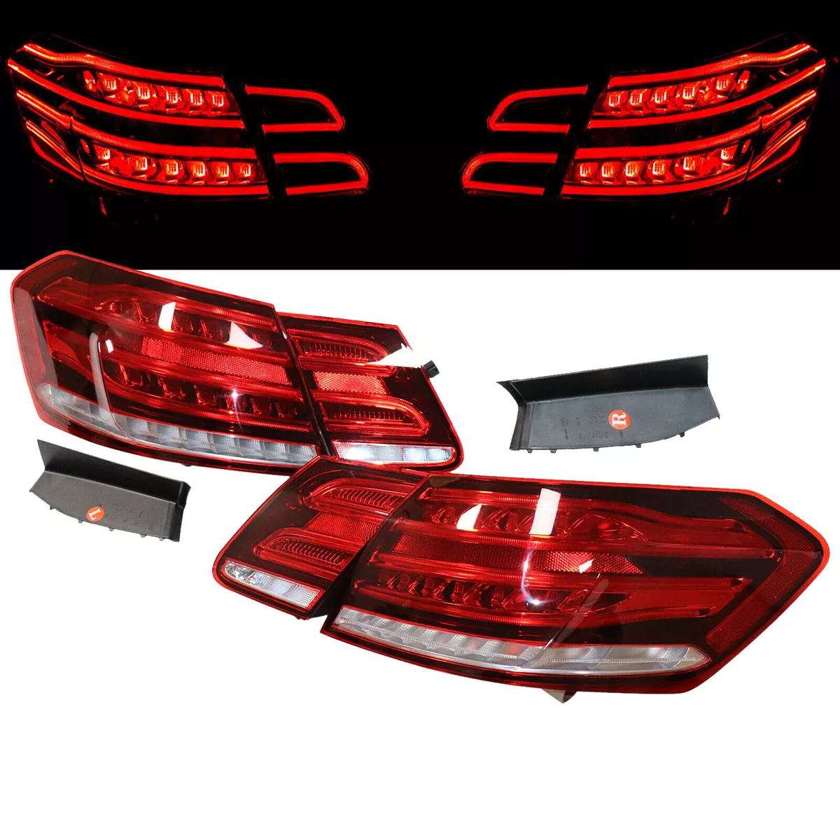 visdom kobling vinkel Tail Lights Left+Right Brake Lamps for Mercedes Benz E-Class W212 2010-2013  Assy | eBay