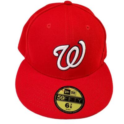 Washington Nationals Red Hat 59Fifty 6 