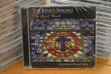 The King's Singers CD The Quiet Heart Choral Essays Vol. 1 Stained Glass Cover